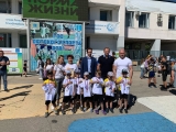 Воспитанники детских садов Заволжья приняли участие в футбольном турнире