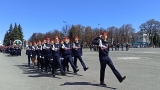 Восьмой областной смотр строя и песни «Марш Победы» прошёл в Ульяновске