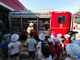 Воспитанники детского сада №225 посетили с экскурсией пожарную часть №4