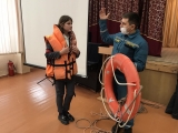 Ульяновским школьникам рассказали о правилах поведения на льду
