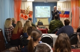 Участники боевых действий встретились с ульяновскими школьниками