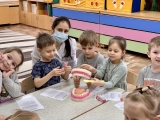 Дошкольникам напомнили о профилактики заболеваний зубов